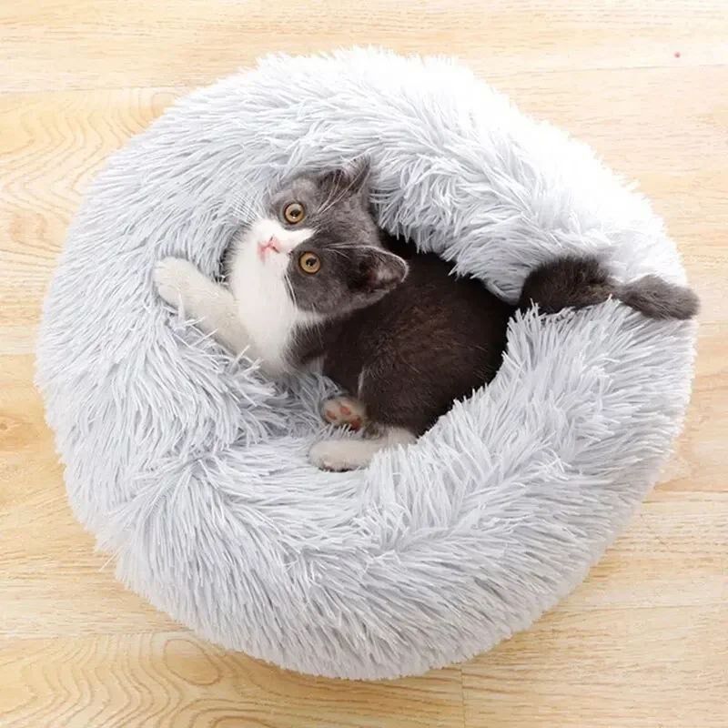 CAMA AFELPADA PARA MASCOTAS