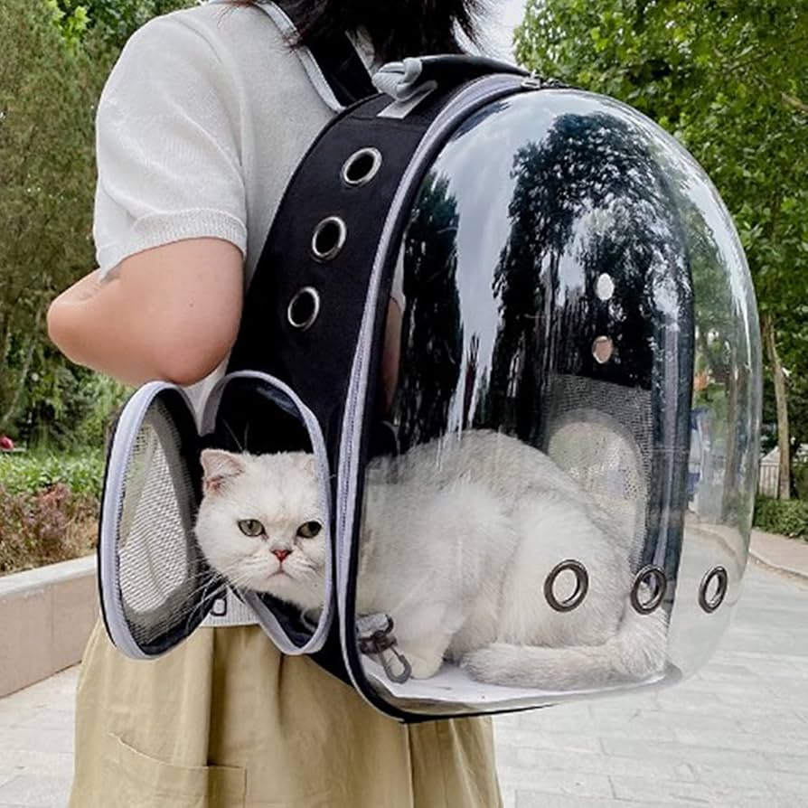 Mochila transportadora de mascotas