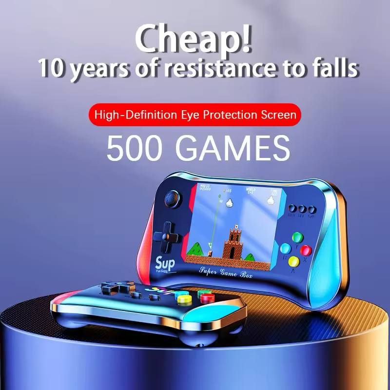 CONSOLA PORTATIL DE 500 JUEGOS