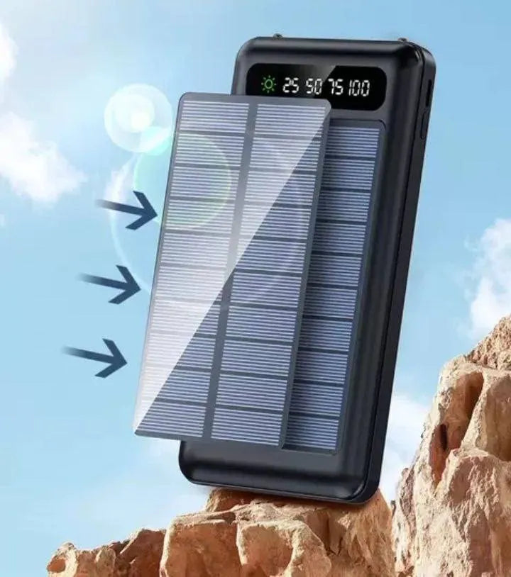 Power bank 3 en 1 solar 20000mA
