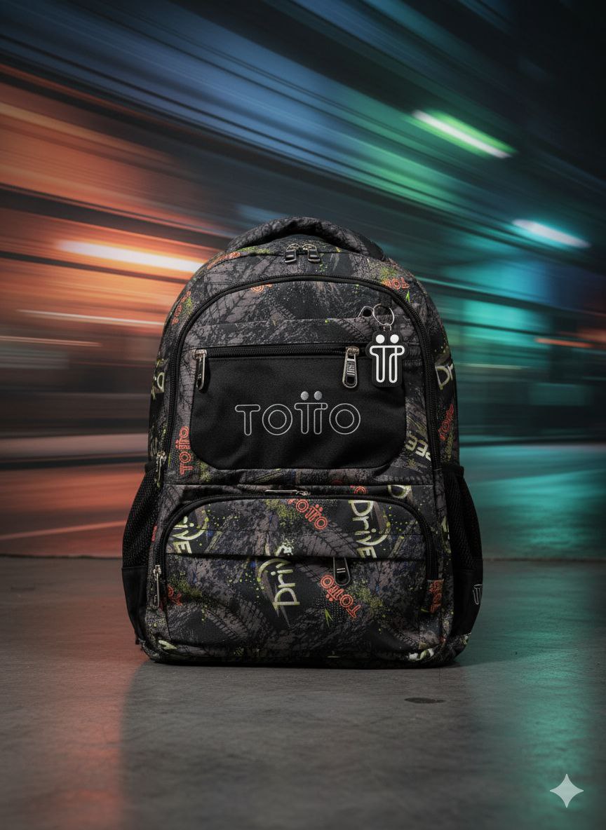 MOCHILA ESCOLAR TOTTO 3 EN 1