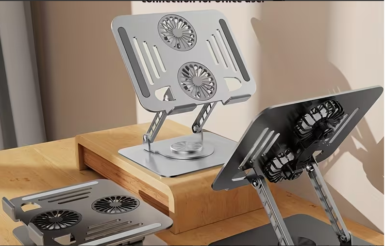 COOLER PARA LAPTOP CON SOPORTE GIRATORIO