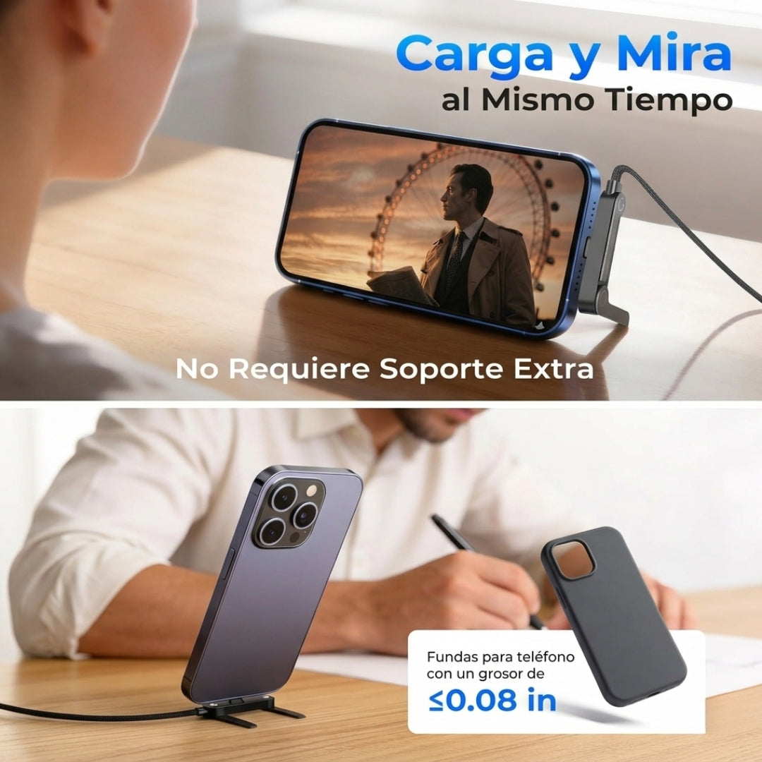 Cable 240W Carga Rápida Tipo C con Sopor