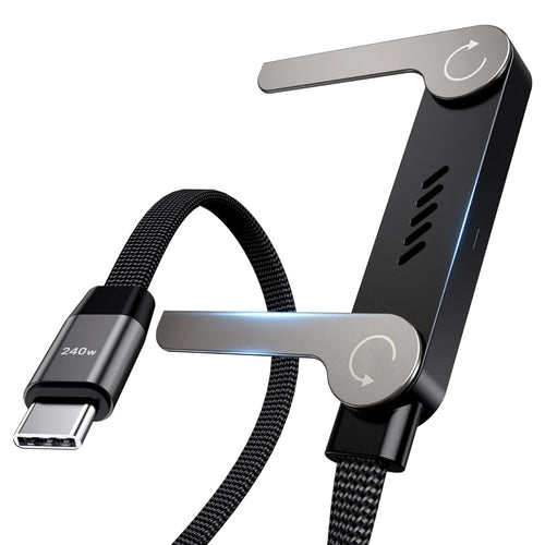 Cable 240W Carga Rápida Tipo C con Sopor