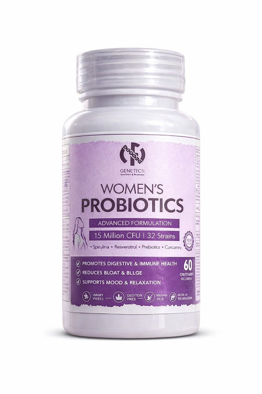 Omega 3+ Probióticos bienestar Mujer