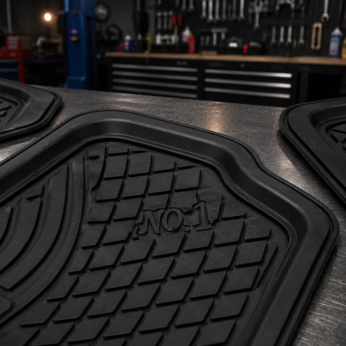 ALFOMBRA DE GOMA PARA CARRO 4 PCS
