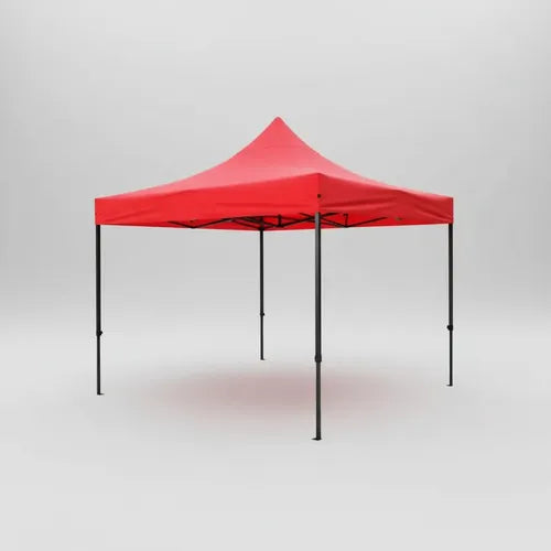 CARPA 3X3 PLEGABLE ROJO