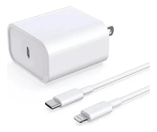 Cargador carga rápida iPhone usb-C25W Lightning