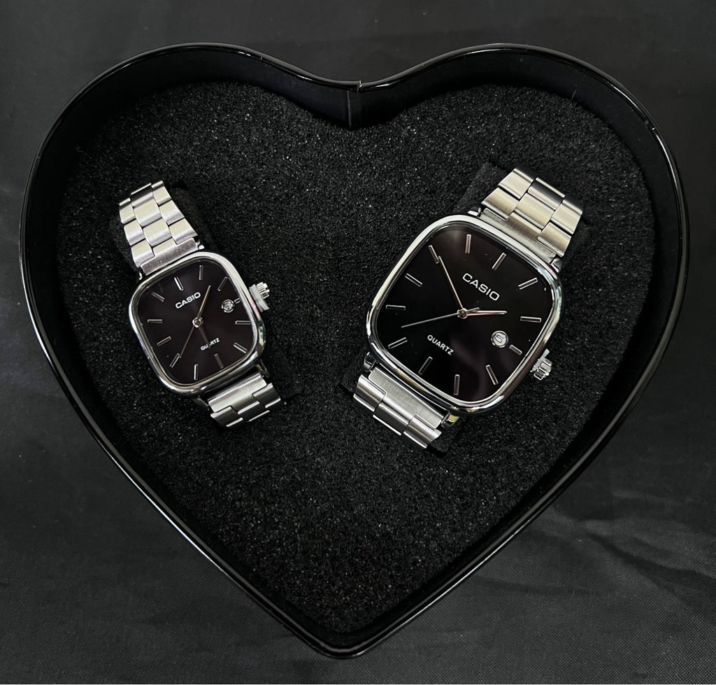 Pareja Casio retro