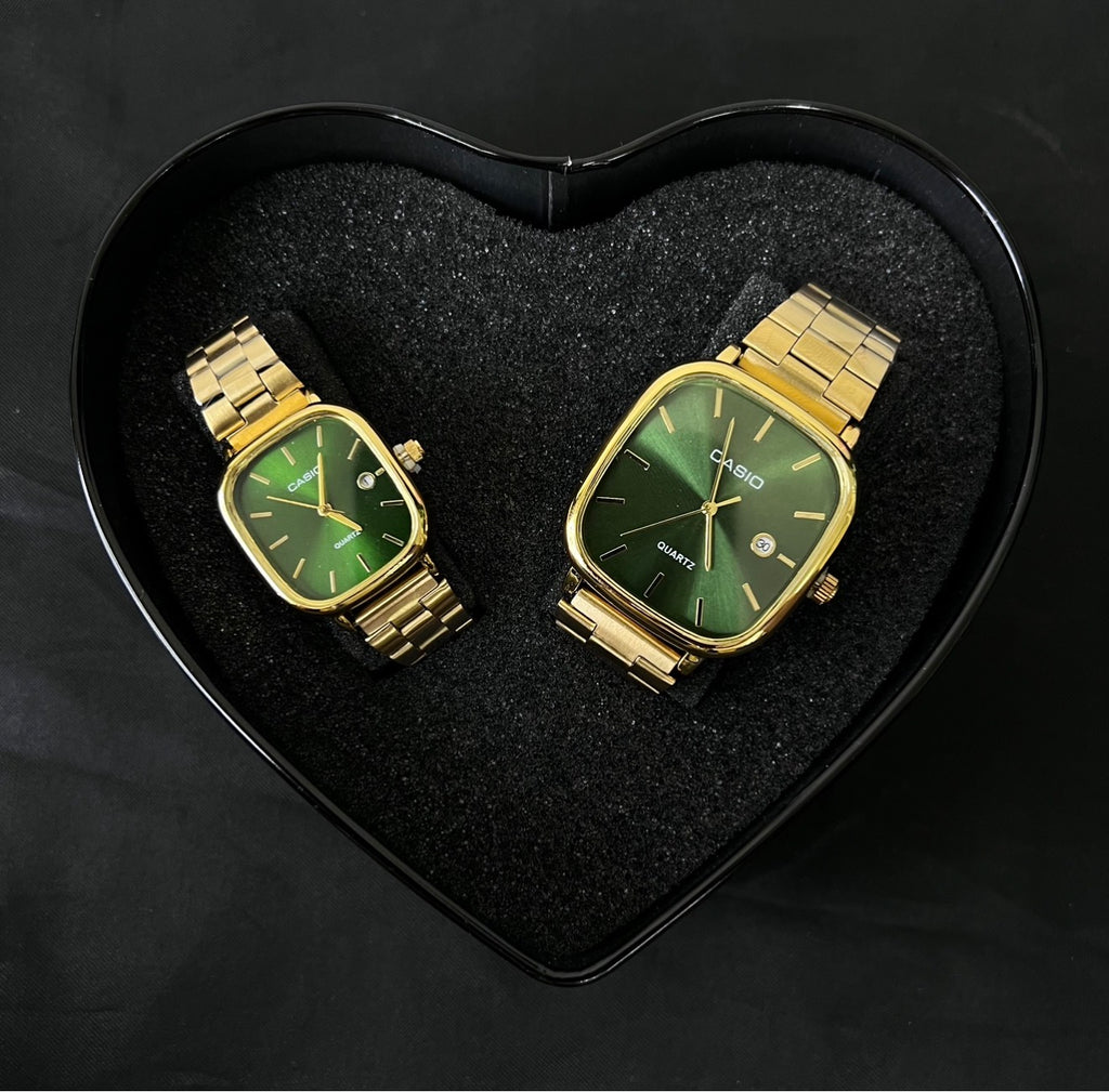 Pareja Casio retro