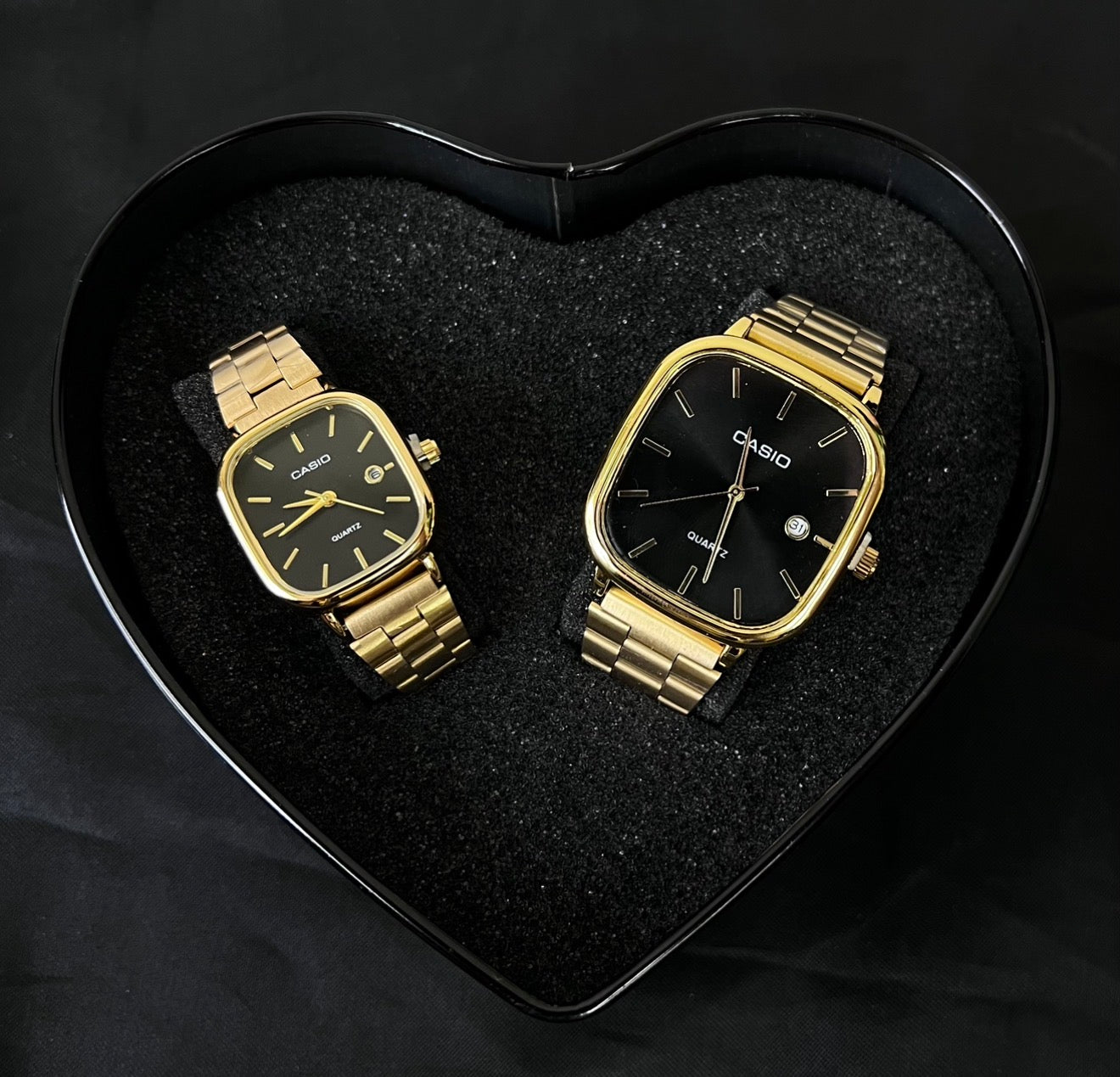 Pareja Casio retro