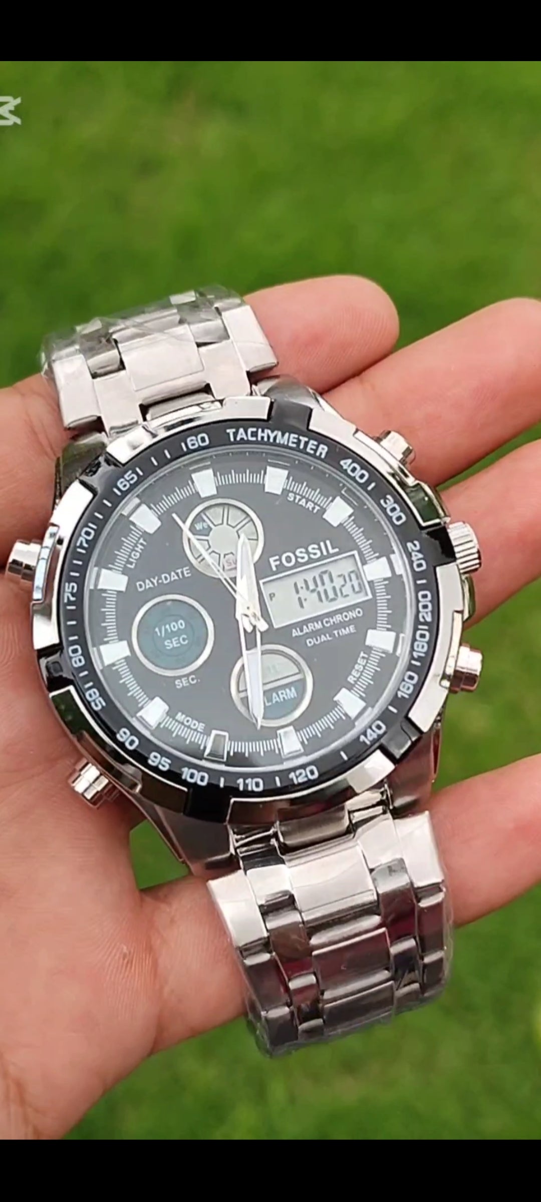 RELOJ FOSSIL HOMBRE acero inoxidable✅📌