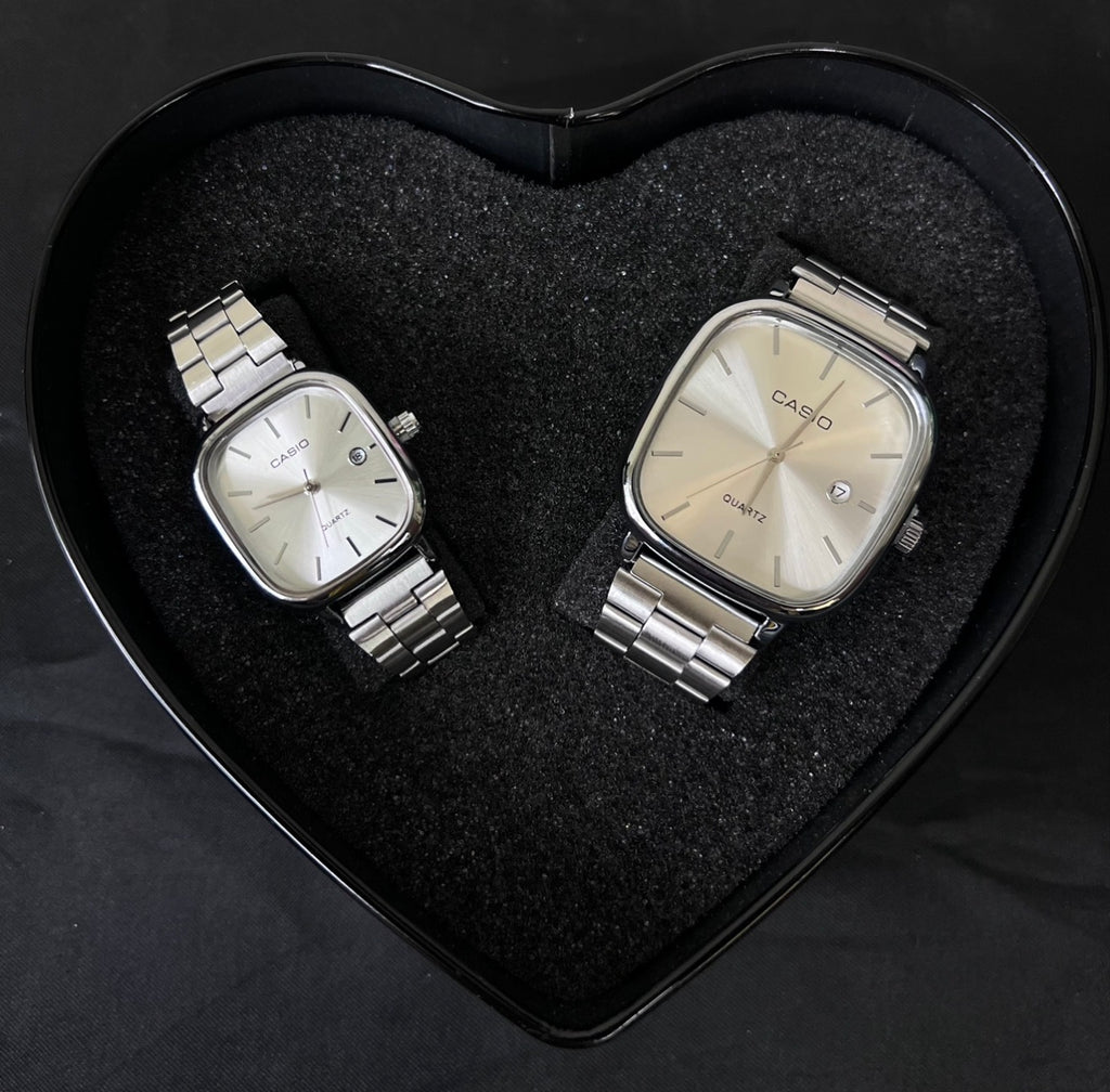 Pareja Casio retro