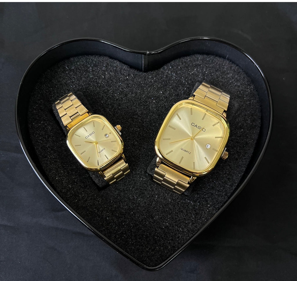 Pareja Casio retro