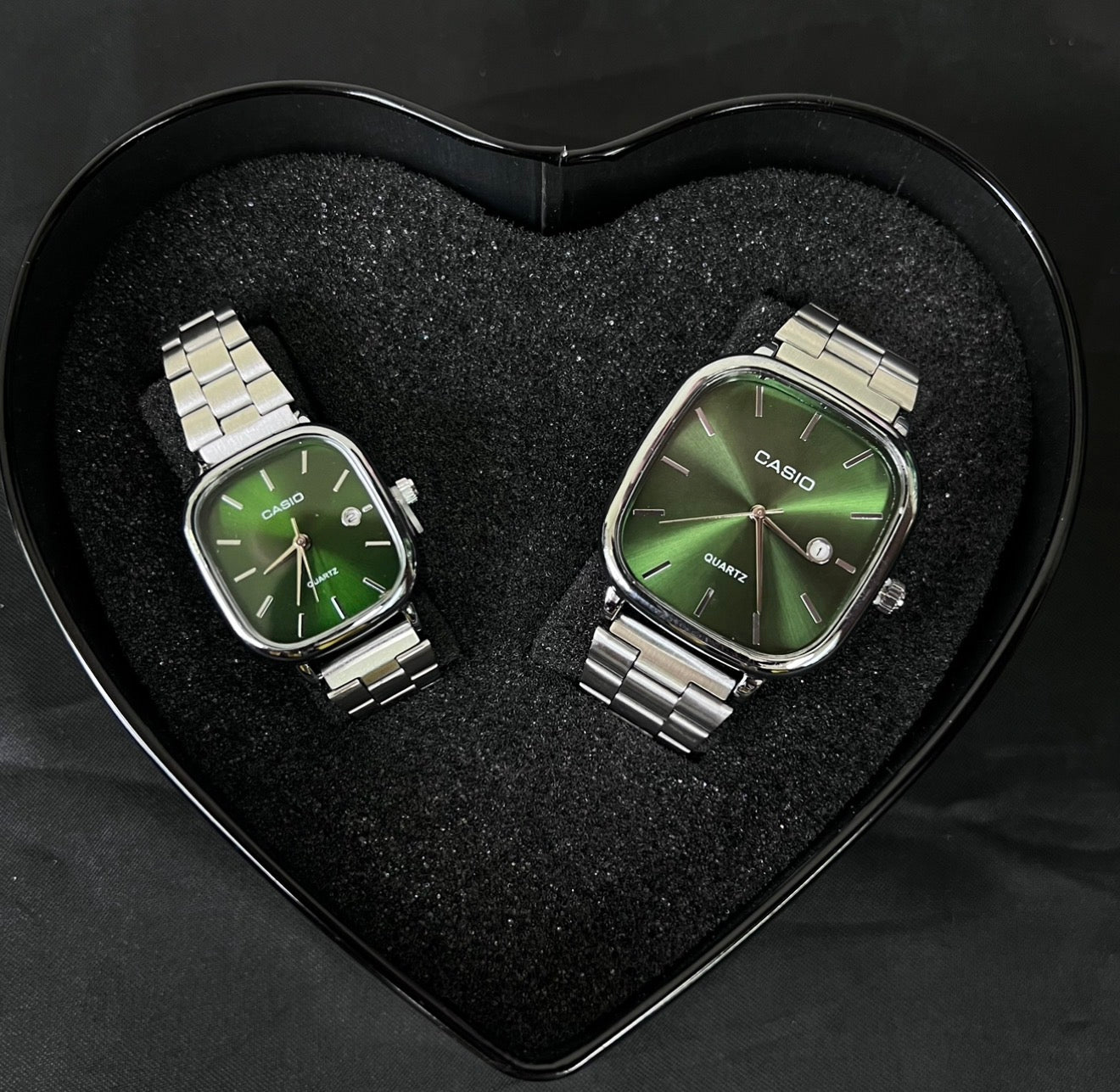 Pareja Casio retro