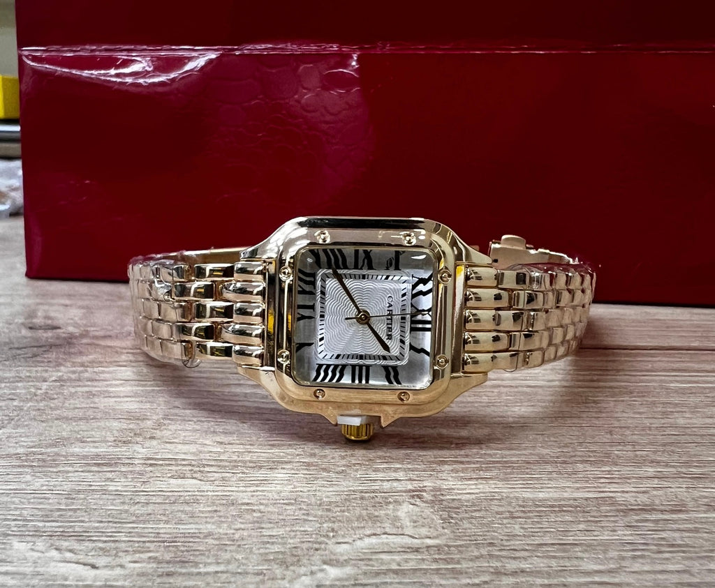 Reloj Cartier Panther tejido Dama