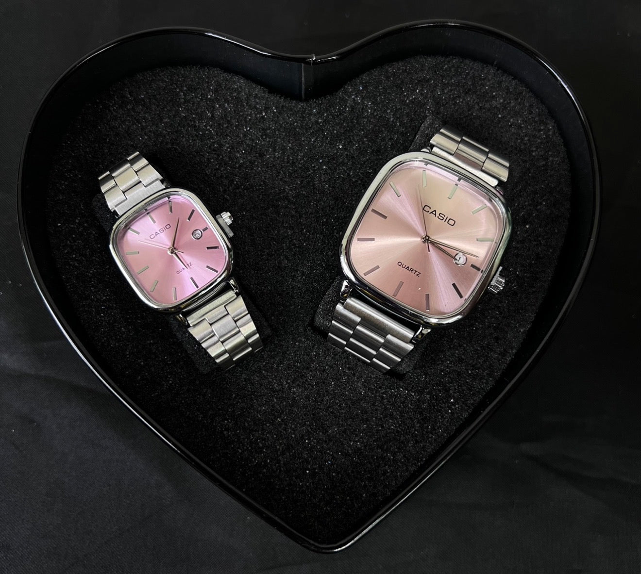 Pareja Casio retro