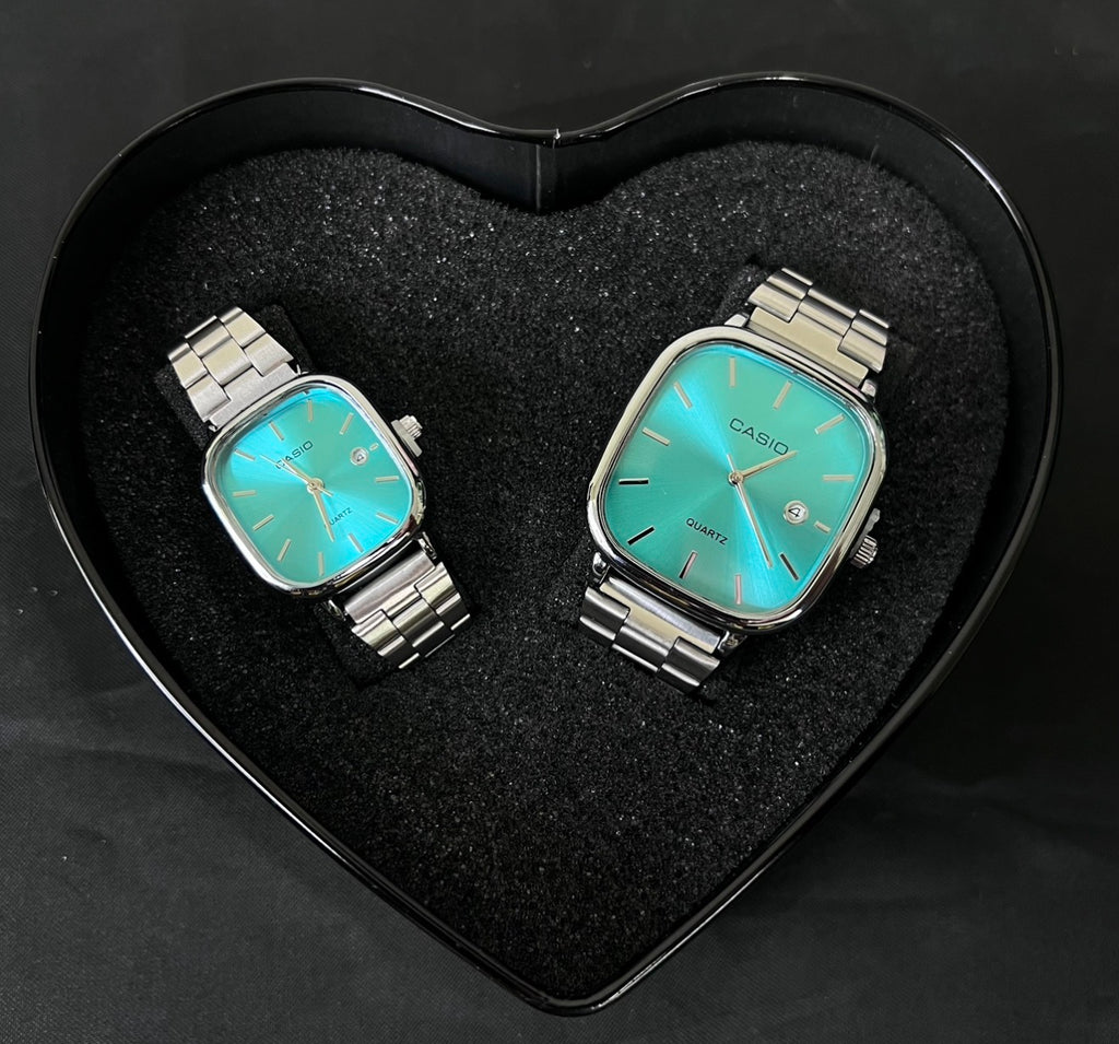 Pareja Casio retro