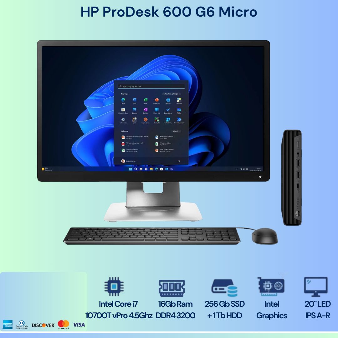 HP ProDesk 600 G6 Micro