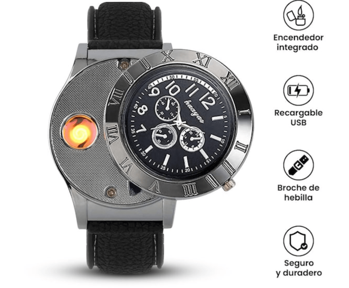 Reloj Encendedor 2 en 1